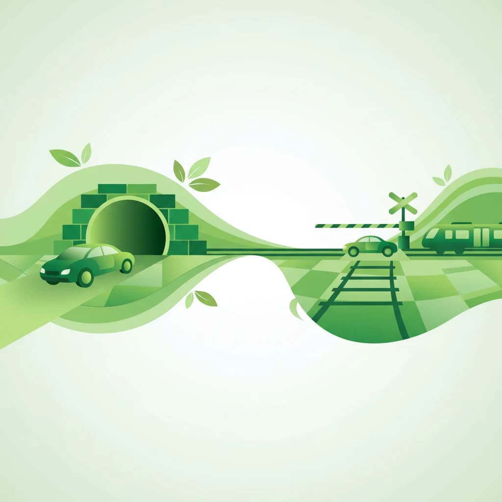 Tunnels, Bridges, and Level Crossings lesson overview image