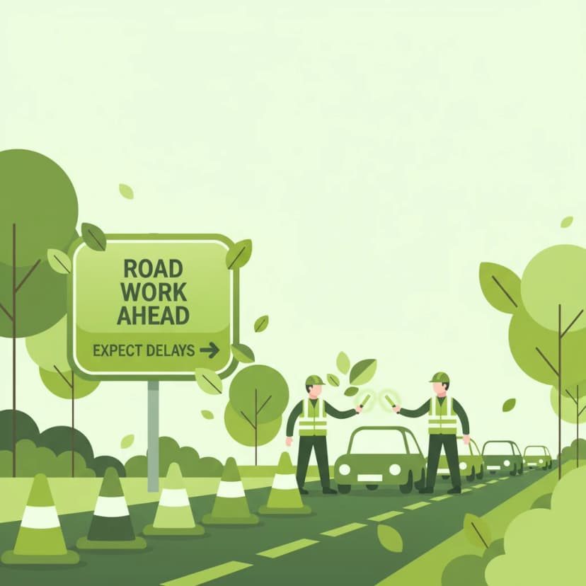 Road Works and Temporary Traffic Management lesson image