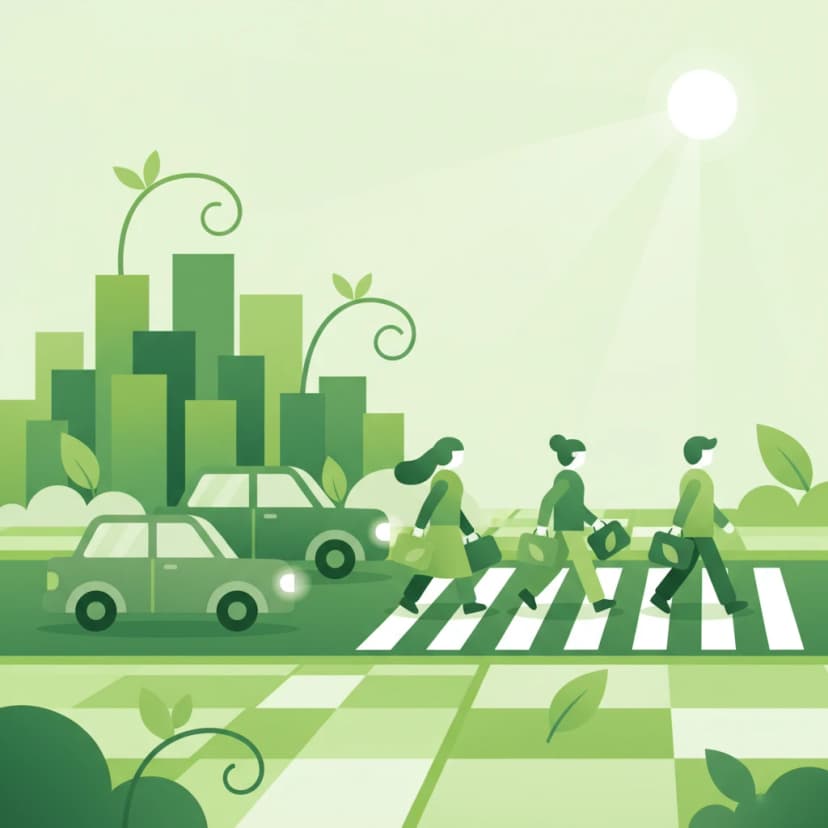 Pedestrian Priorities and Crossings lesson image