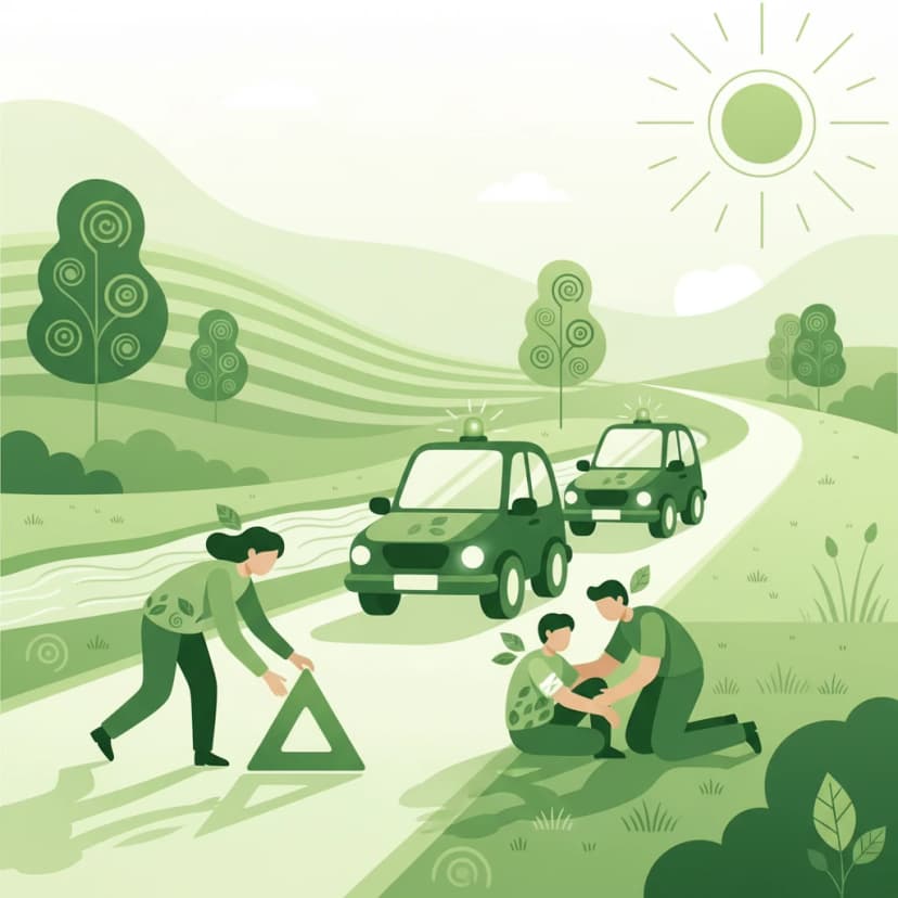 Actions at an Accident Scene lesson image