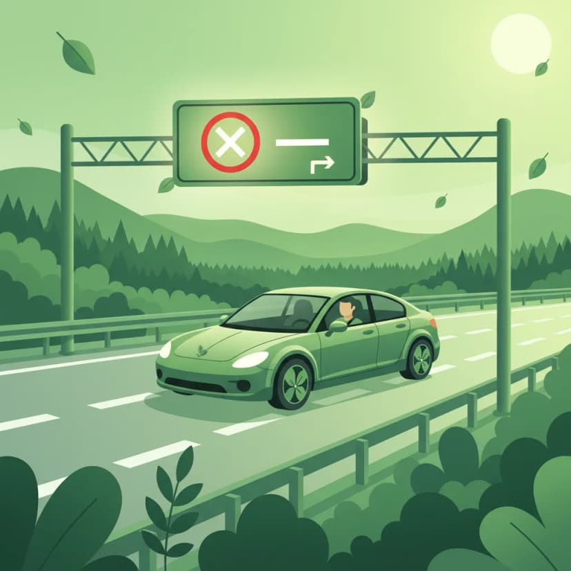 Variable Message Signs and Digital Displays driving theory lesson