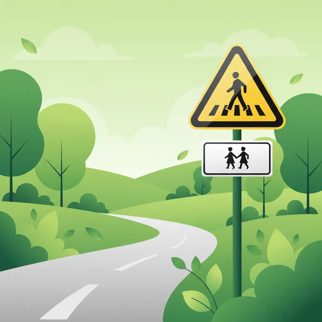 Warning Signs (gevarendriehoeken, waarschuwingstekens) driving theory lesson