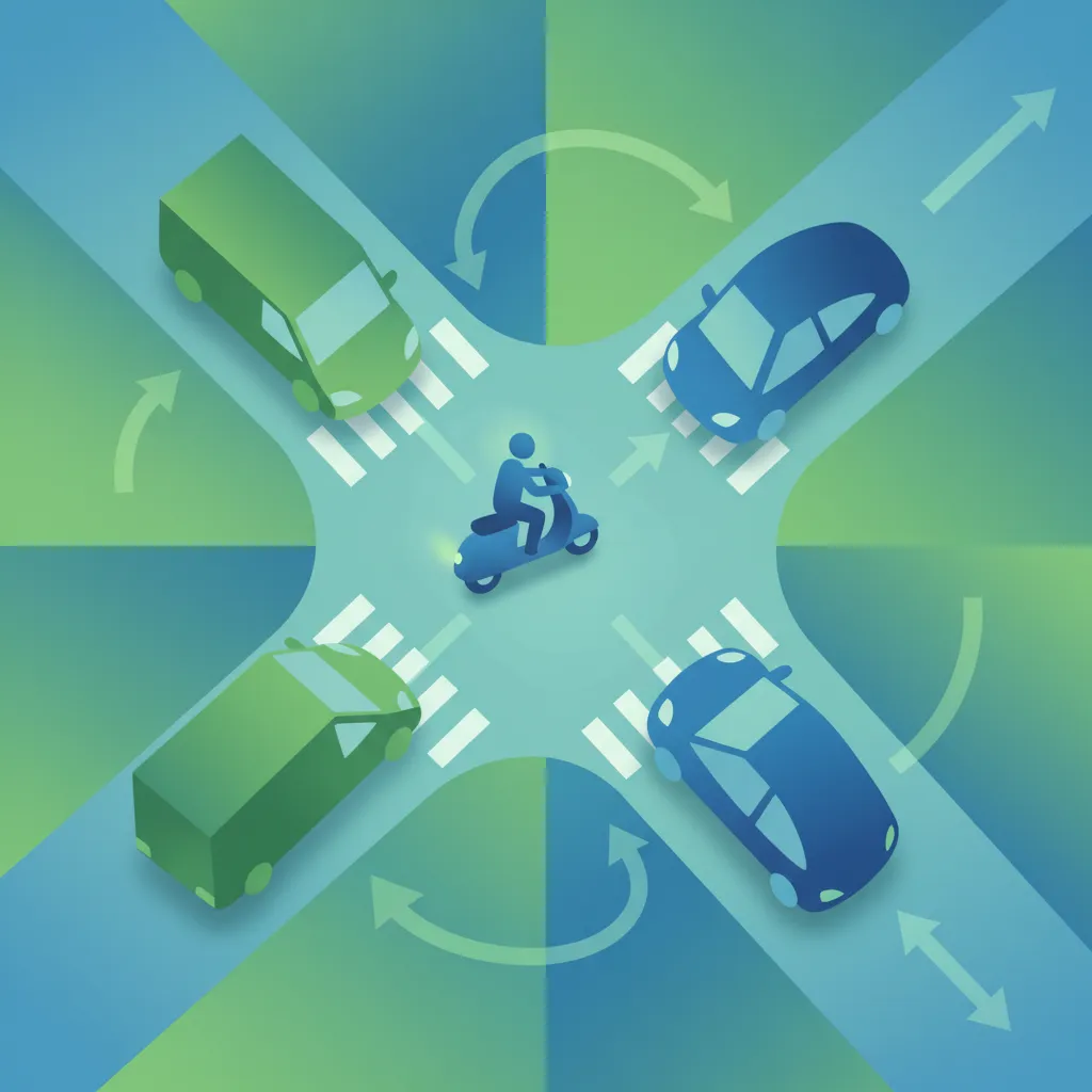 Dutch Right of Way Rules: Unmarked Intersections Practice & Quiz