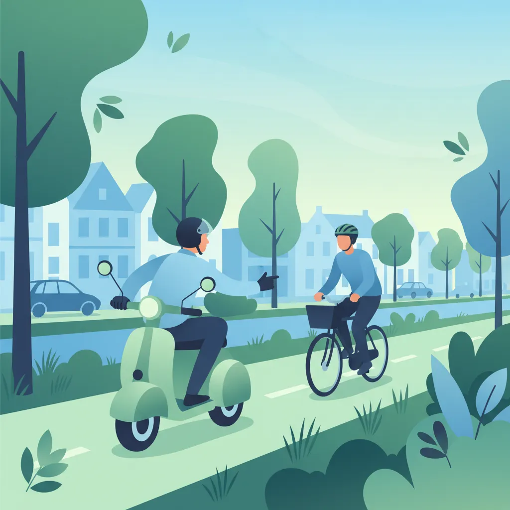 Overtaking Rules for Moped Riders in Dutch Traffic