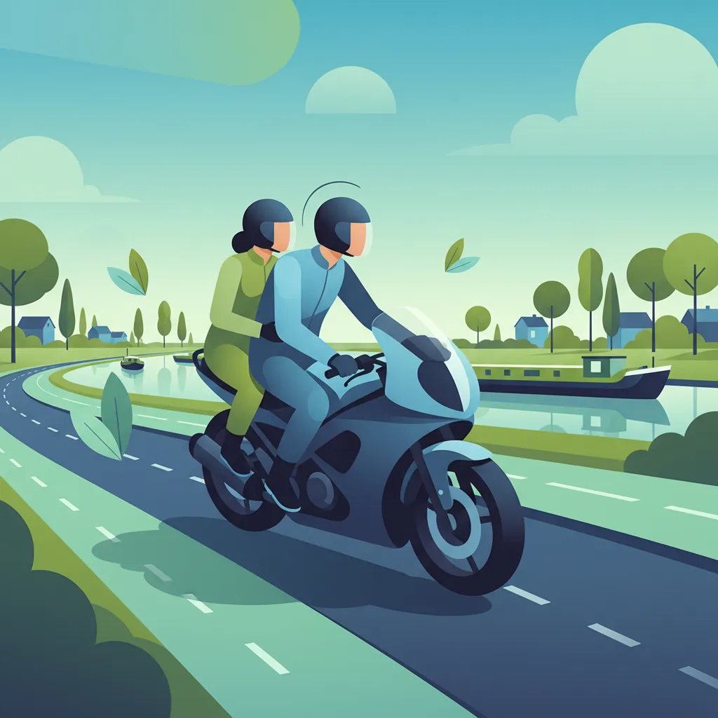 Riding an A2 Motorcycle with a Passenger in the Netherlands